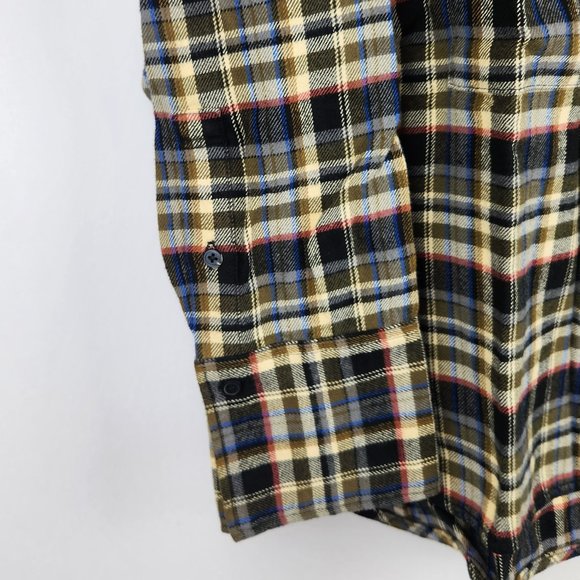 NWT Everlane Plaid Soft Boxy Button Up Flannel Shirt sz XS - Picture 4 of 11